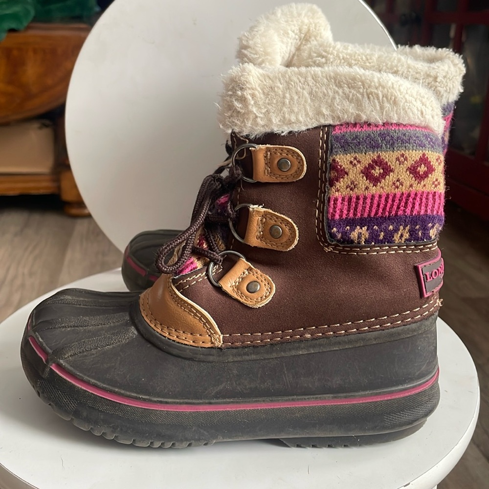 Girls london fog snow boots